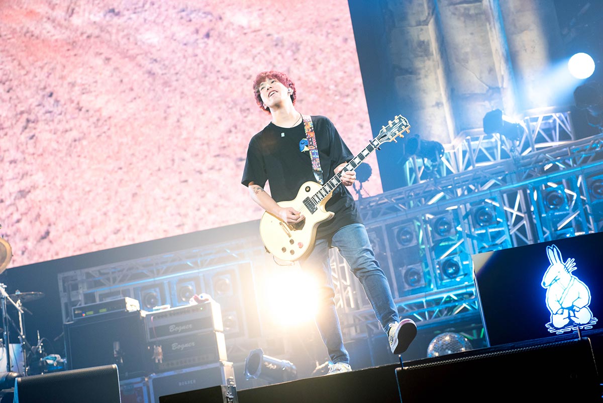 04 Limited Sazabys バンドとファンの爆発的なエネルギーの交歓でライブハウスと化した初の日本武道館をレポート Di Ga Online ライブ コンサートチケット先行 Disk Garage ディスクガレージ