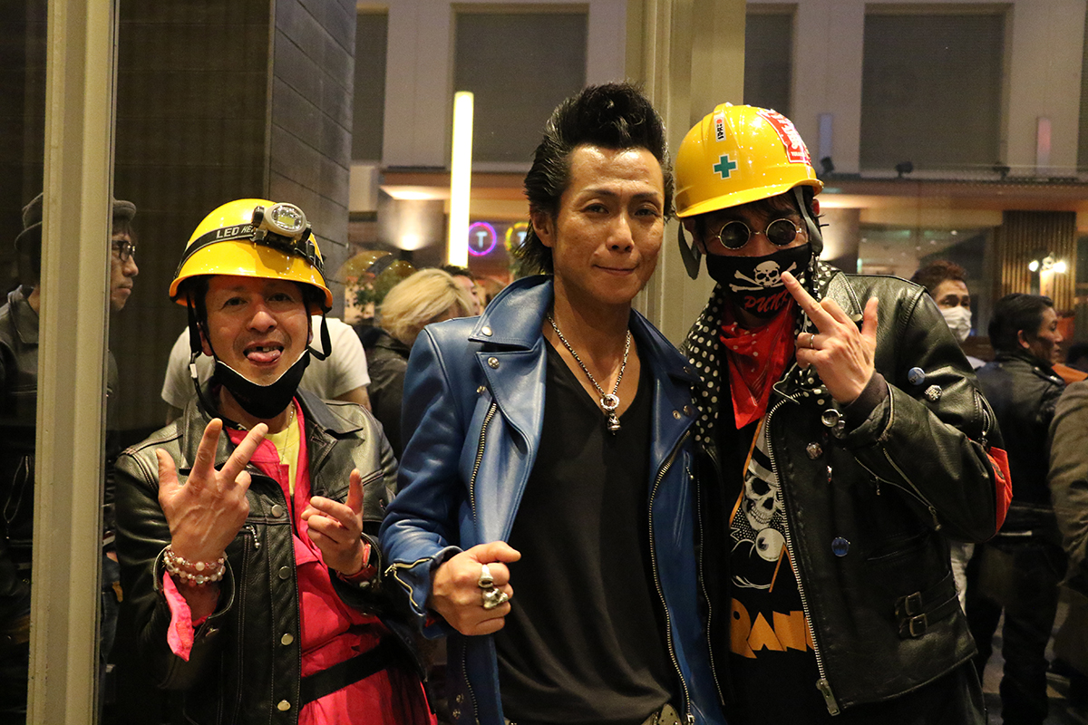 THE MODS　ヘルメット3人組