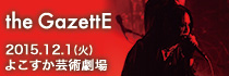 the GazettE LIVE TOUR 15-16 DOGMATIC-DUE-