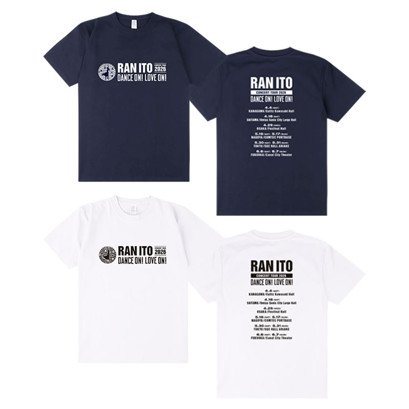 Dance on!Love on!ツアーTシャツ