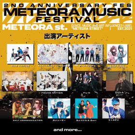 METEORA st. 2nd Anniversary FES”METEORA MUSIC FESTIVAL”